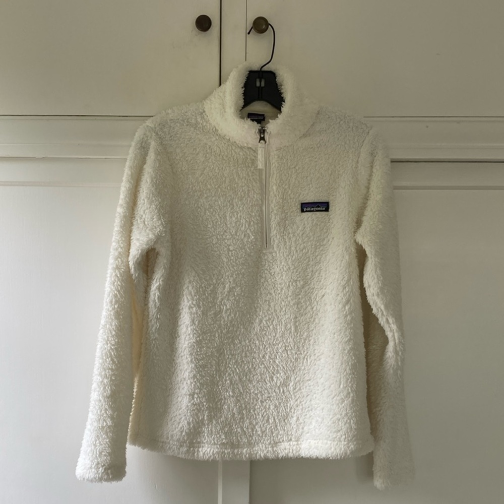 Patagonia Off-White Fleece Jacket